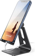 Aluminum Cell Phone Stand, Adjustable Desk Phone Holder for Iphone