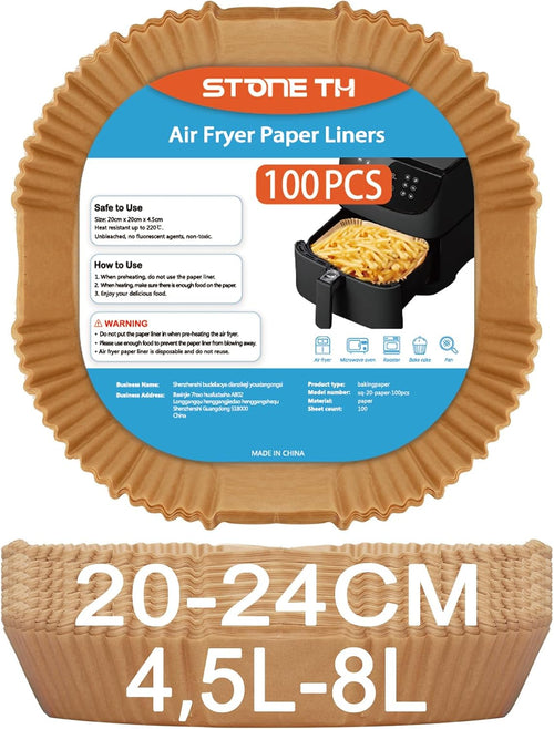 Air Fryer Paper Liners 100 Pack